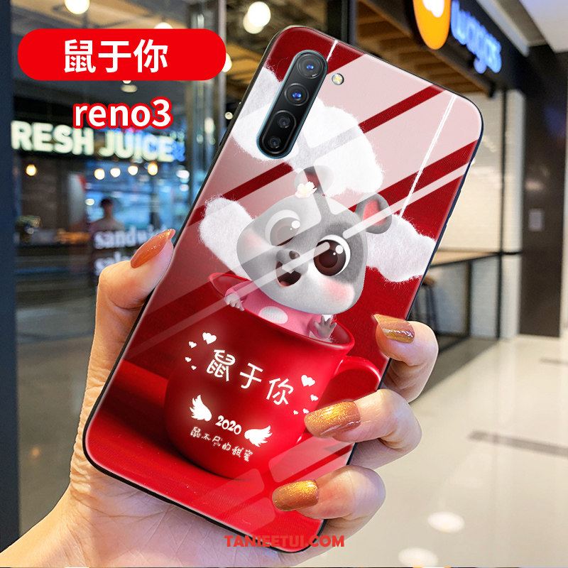 Etui Oppo Reno 3 Ochraniacz Nowy Telefon Komórkowy, Obudowa Oppo Reno 3 Anti-fall All Inclusive Cienkie