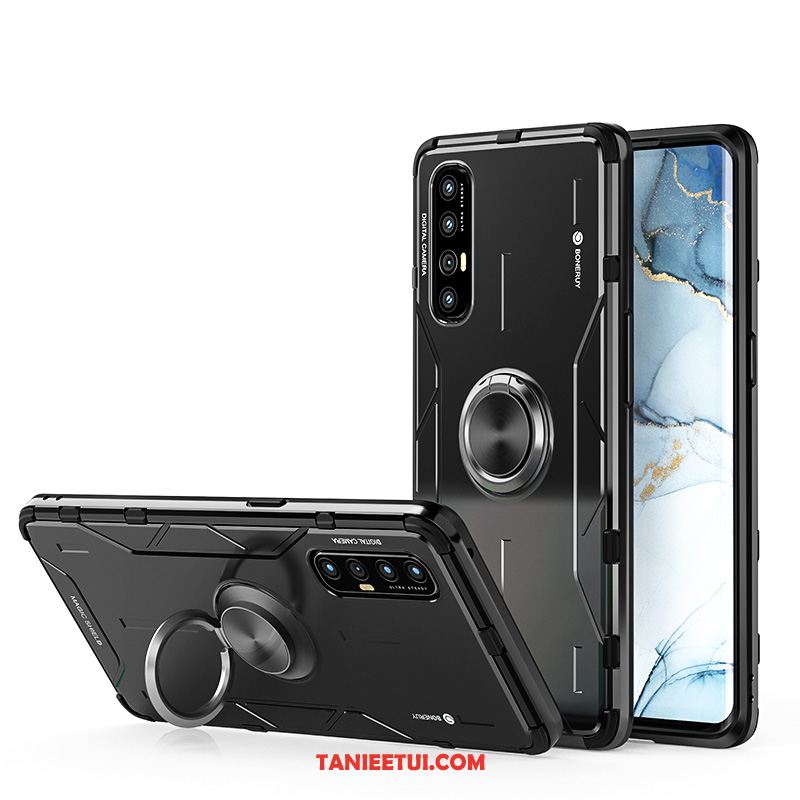 Etui Oppo Reno 3 Pro Silikonowe Anti-fall Miękki, Pokrowce Oppo Reno 3 Pro Purpurowy Metal Trudno