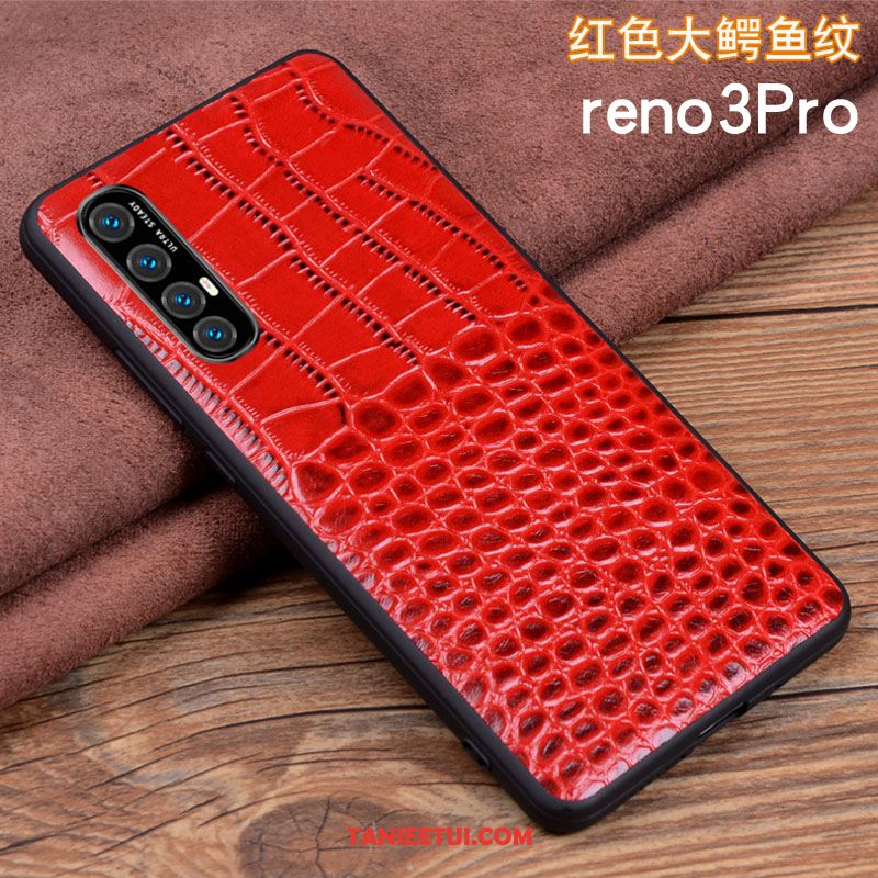 Etui Oppo Reno 3 Pro Silikonowe Biznes All Inclusive, Futerał Oppo Reno 3 Pro Ochraniacz Telefon Komórkowy Czerwony Netto Braun