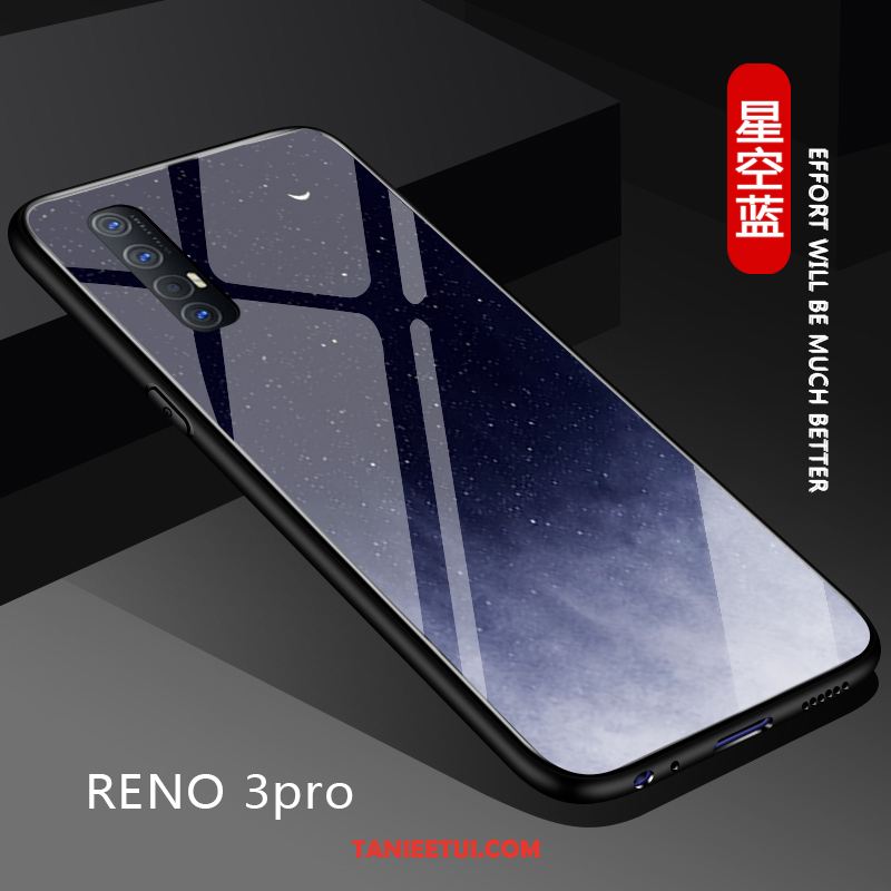 Etui Oppo Reno 3 Pro Silikonowe Modna Marka Anti-fall, Obudowa Oppo Reno 3 Pro Gradient Jednolity Kolor Zakochani