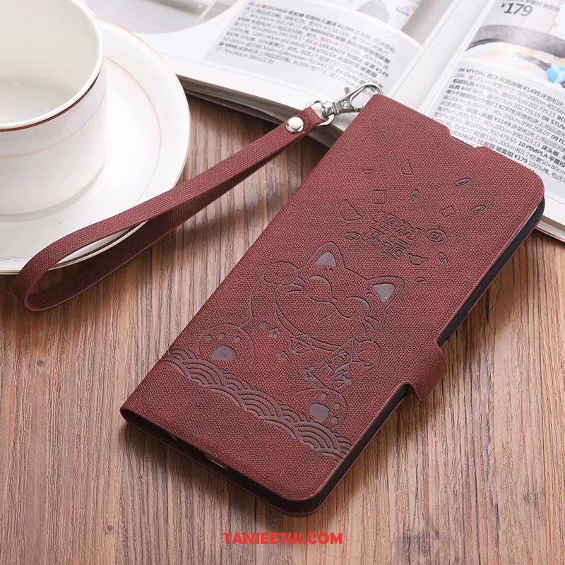 Etui Oppo Rx17 Neo Anti-fall Telefon Komórkowy Skórzany Futerał, Obudowa Oppo Rx17 Neo Ochraniacz Vintage Miękki