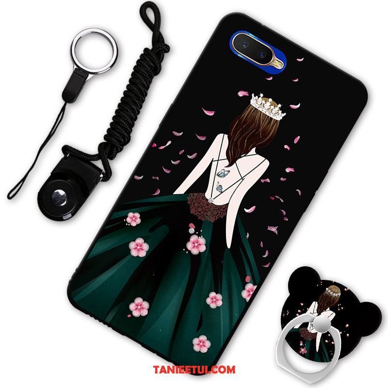 Etui Oppo Rx17 Neo Czarny Miękki Anti-fall, Obudowa Oppo Rx17 Neo Telefon Komórkowy