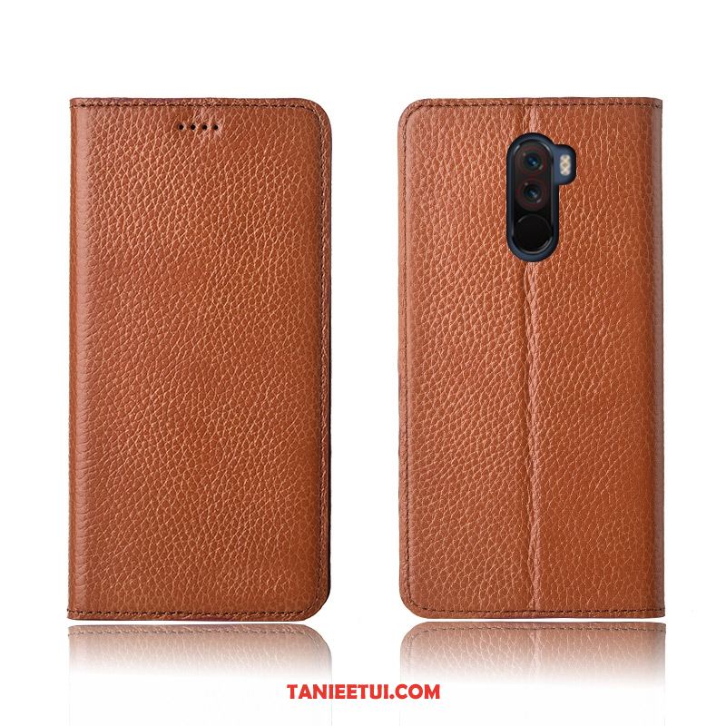 Etui Pocophone F1 All Inclusive Czarny Ochraniacz, Pokrowce Pocophone F1 Anti-fall Nowy Miękki Beige