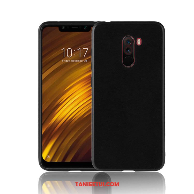 Etui Pocophone F1 Europa Telefon Komórkowy Szary, Futerał Pocophone F1 Aksamit Ochraniacz Miękki Beige