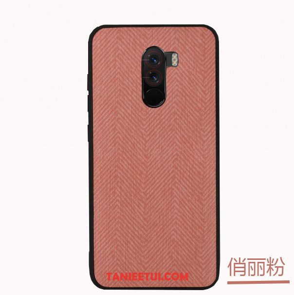 Etui Pocophone F1 Skóra Mały Zielony, Pokrowce Pocophone F1 Moda Telefon Komórkowy All Inclusive Beige