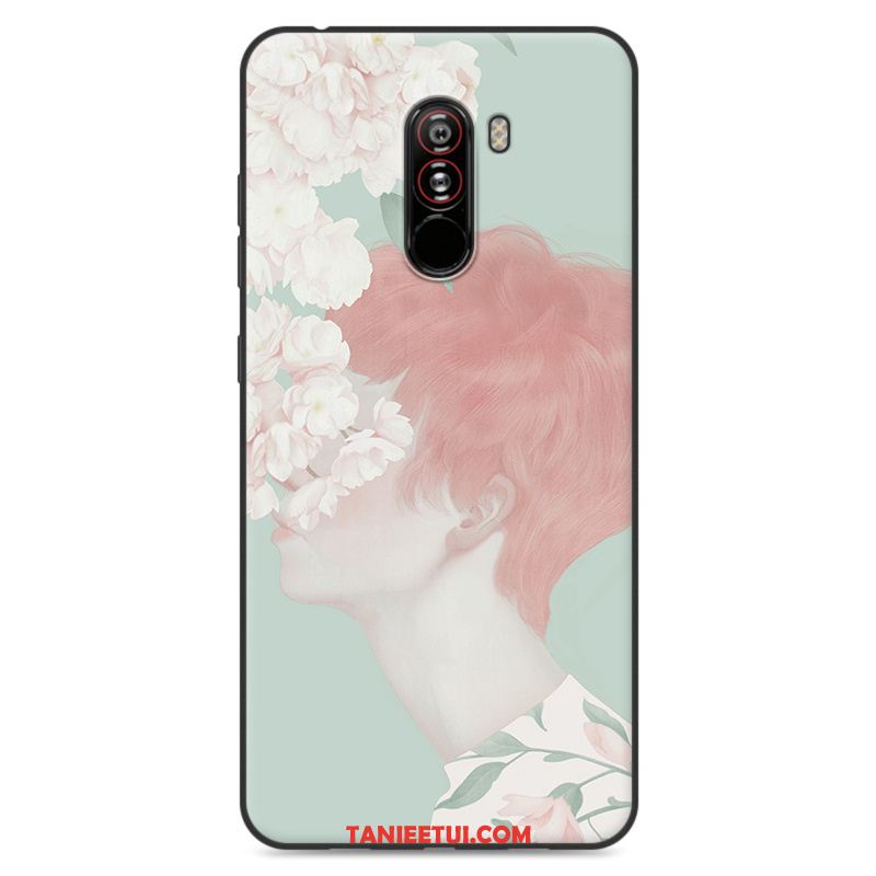 Etui Pocophone F1 Telefon Komórkowy Miękki Anti-fall, Obudowa Pocophone F1 Ochraniacz Świeży Mały Beige