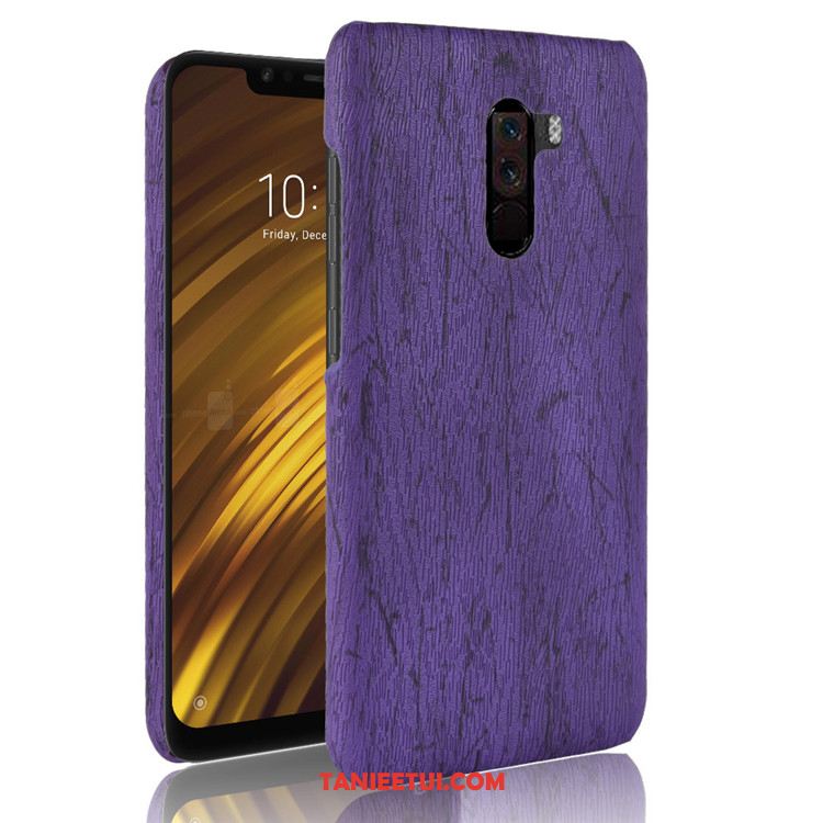 Etui Pocophone F1 Tylna Pokrywa Telefon Komórkowy Czerwony, Obudowa Pocophone F1 Ochraniacz Trudno Mały Beige