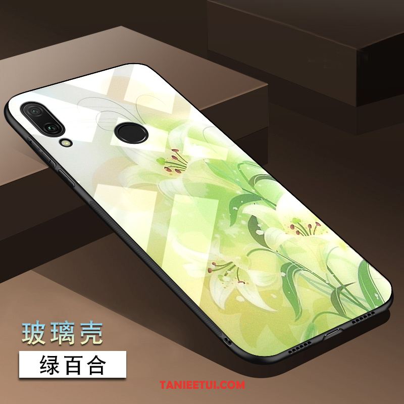 Etui Redmi 7 Prezent Mały Czerwony, Futerał Redmi 7 Telefon Komórkowy Lustro Tendencja Beige