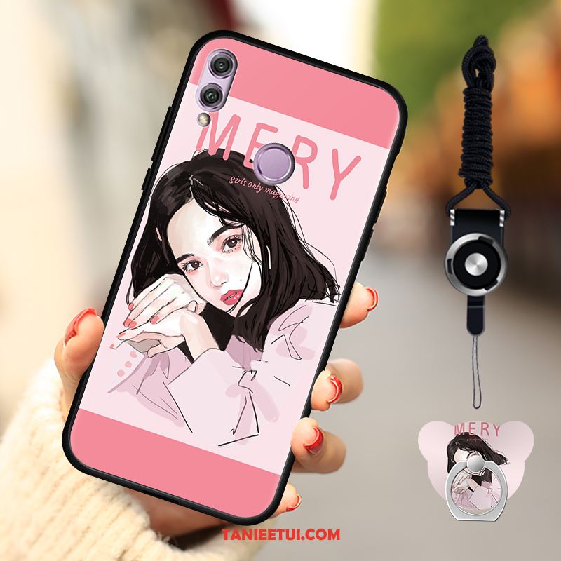 Etui Redmi 7 Wiszące Ozdoby Miękki Niebieski, Futerał Redmi 7 Czerwony Anti-fall All Inclusive Beige