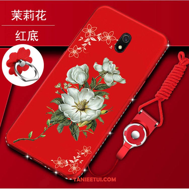 Etui Redmi 8a Miękki Czerwony Silikonowe, Pokrowce Redmi 8a Mały Anti-fall Tendencja Beige