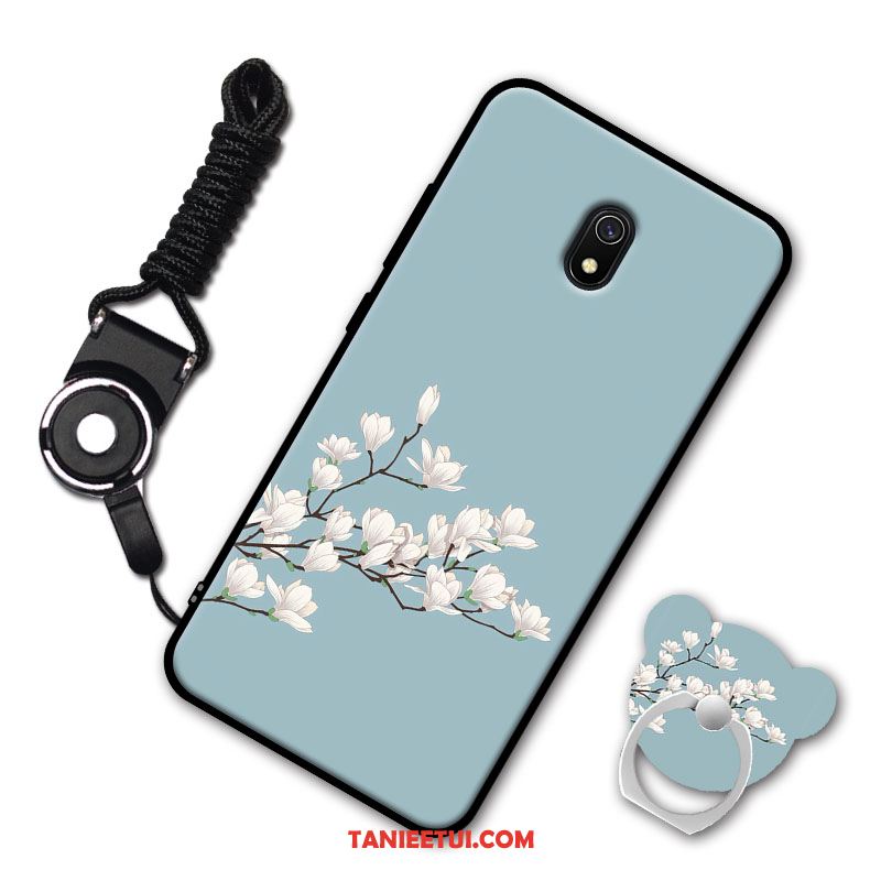 Etui Redmi 8a Miękki Wiszące Ozdoby Ochraniacz, Obudowa Redmi 8a Mały Moda Ring Beige