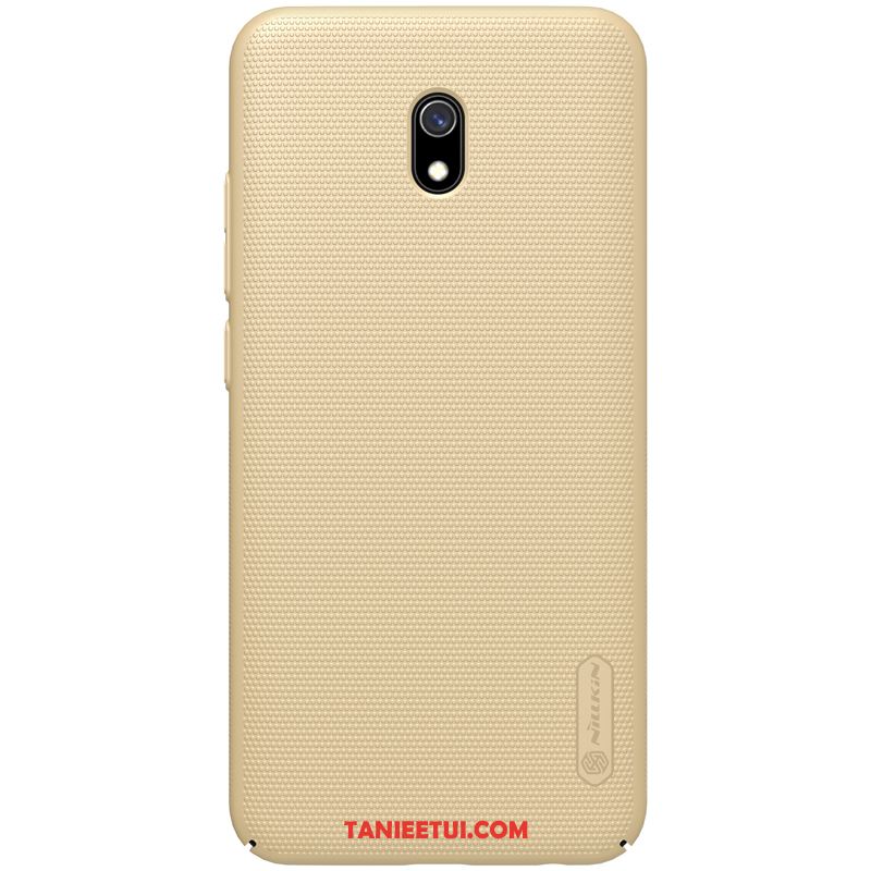 Etui Redmi 8a Niebieski Czerwony Anti-fall, Obudowa Redmi 8a Ochraniacz Złoto Trudno Beige