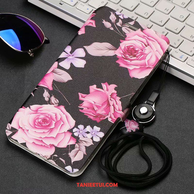 Etui Redmi 8a Skórzany Futerał Nubuku Silikonowe, Obudowa Redmi 8a All Inclusive Cienkie Purpurowy Beige