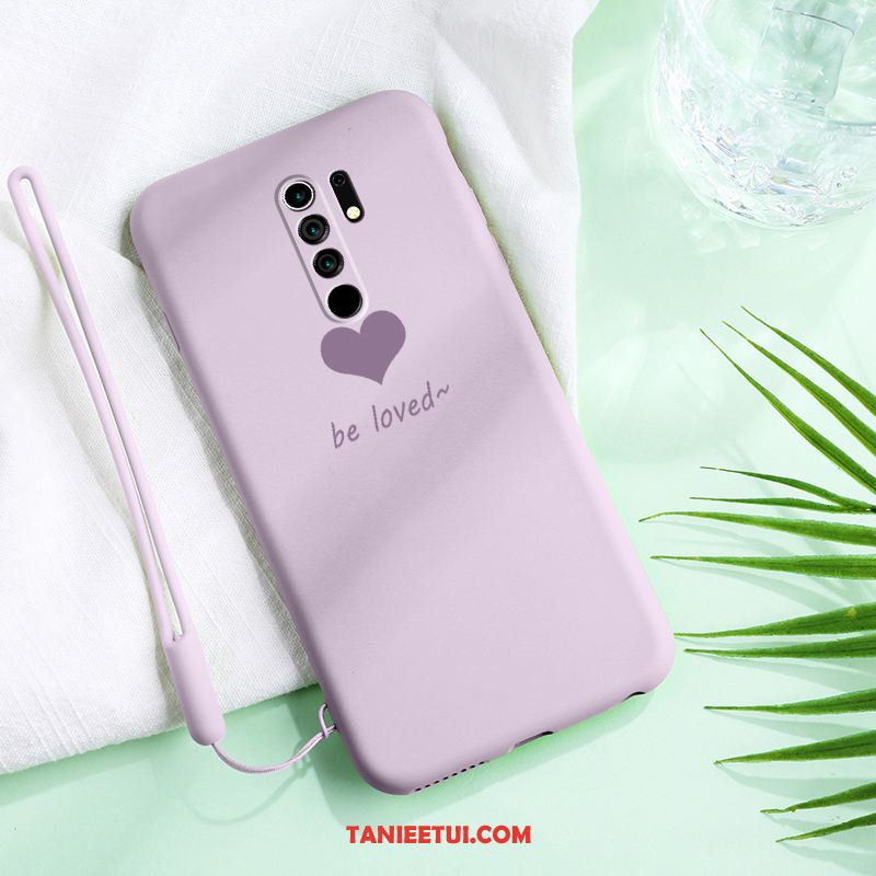 Etui Redmi 9 All Inclusive Cienkie Miłość, Futerał Redmi 9 Silikonowe Mały Modna Marka Beige