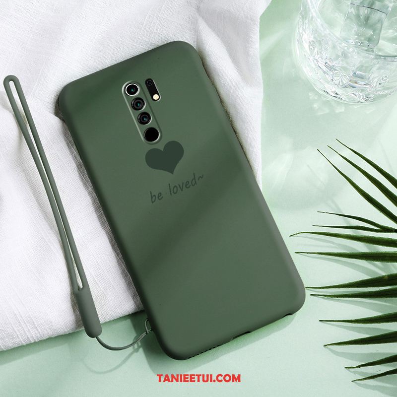 Etui Redmi 9 All Inclusive Cienkie Miłość, Futerał Redmi 9 Silikonowe Mały Modna Marka Beige