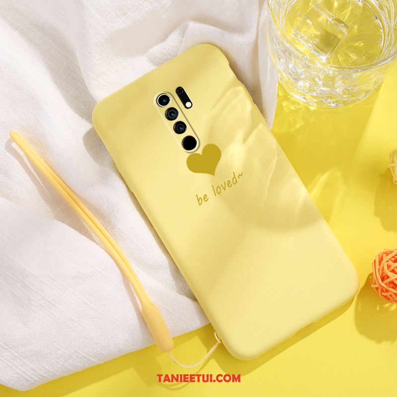 Etui Redmi 9 All Inclusive Cienkie Miłość, Futerał Redmi 9 Silikonowe Mały Modna Marka Beige