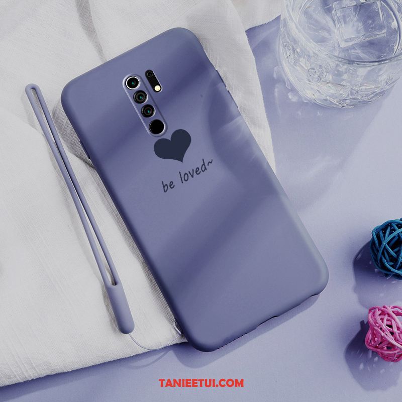 Etui Redmi 9 All Inclusive Cienkie Miłość, Futerał Redmi 9 Silikonowe Mały Modna Marka Beige