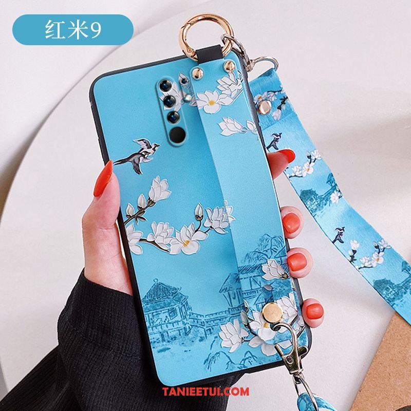 Etui Redmi 9 Cienkie Relief All Inclusive, Pokrowce Redmi 9 Telefon Komórkowy Kreatywne Modna Marka Beige