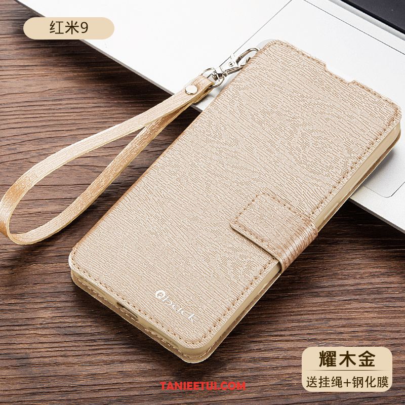 Etui Redmi 9 Ochraniacz Anti-fall All Inclusive, Pokrowce Redmi 9 Mały Silikonowe Ciemno Niebieski Beige