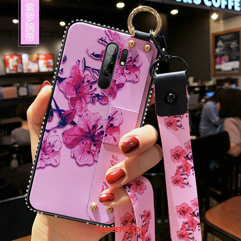Etui Redmi 9 Tendencja Silikonowe Mały, Obudowa Redmi 9 Miękki Filmy Sztuka Beige