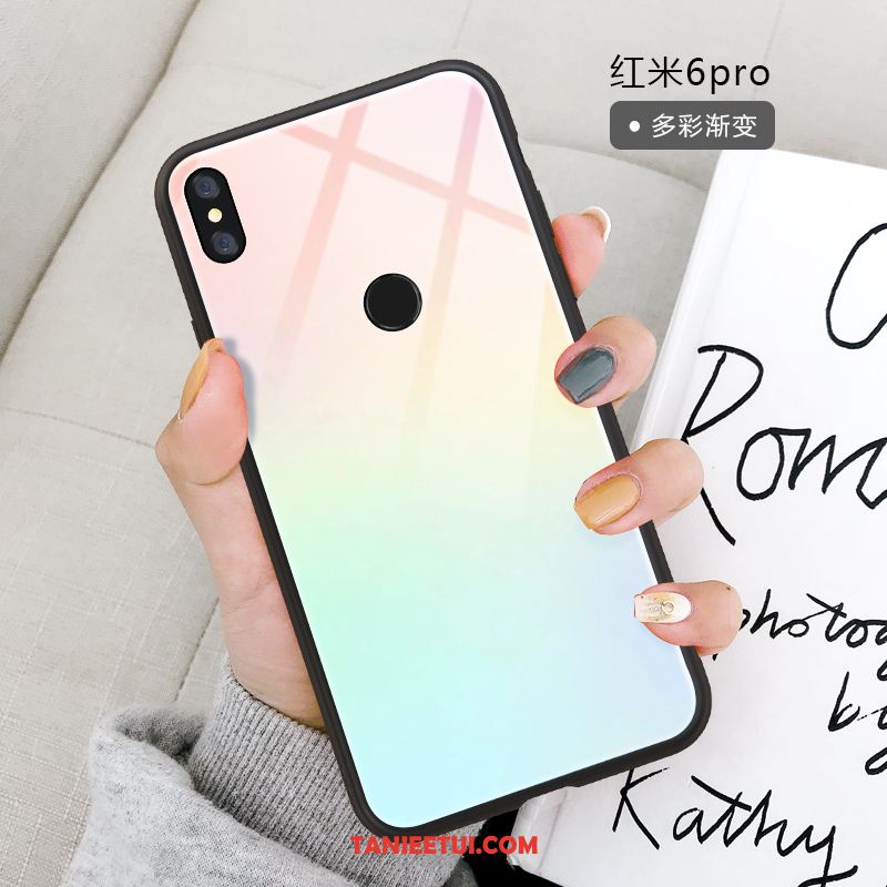 Etui Redmi Note 6 Pro Mały Anti-fall Silikonowe, Pokrowce Redmi Note 6 Pro Ochraniacz Wiatr Proste Beige