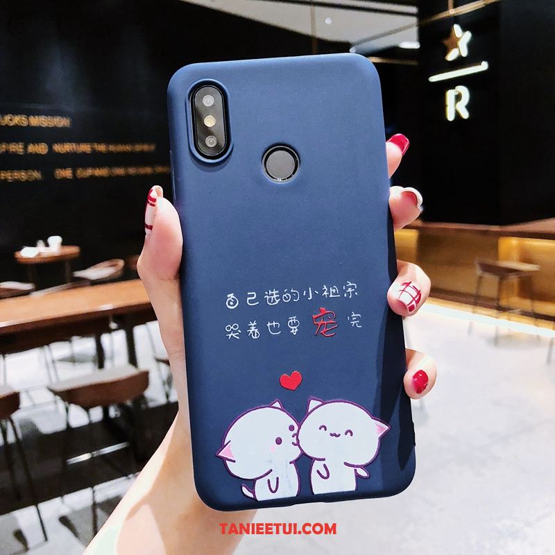 Etui Redmi Note 6 Pro Miękki Kreskówka Młodzież, Pokrowce Redmi Note 6 Pro Czerwony Silikonowe Telefon Komórkowy Beige