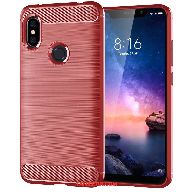 Etui Redmi Note 6 Pro Miękki Szary Kreatywne, Obudowa Redmi Note 6 Pro Anti-fall Osobowość Telefon Komórkowy Beige