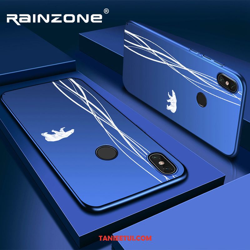 Etui Redmi Note 6 Pro Ochraniacz Telefon Komórkowy Czerwony, Obudowa Redmi Note 6 Pro Filmy Modna Marka Szkło Hartowane Beige