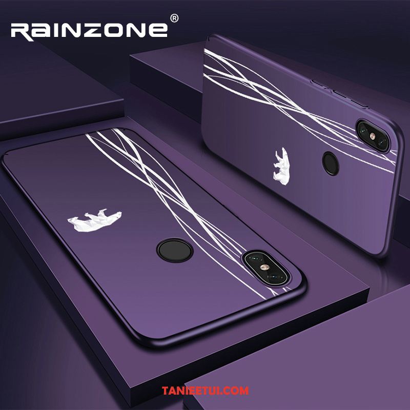 Etui Redmi Note 6 Pro Ochraniacz Telefon Komórkowy Czerwony, Obudowa Redmi Note 6 Pro Filmy Modna Marka Szkło Hartowane Beige