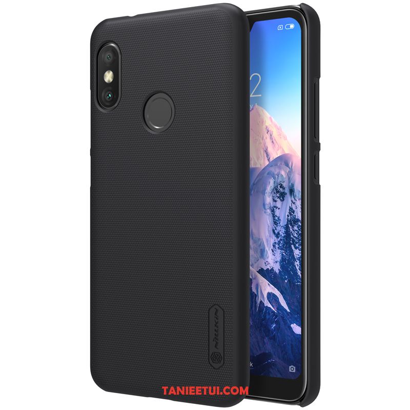 Etui Redmi Note 6 Pro Telefon Komórkowy Czerwony Ochraniacz, Obudowa Redmi Note 6 Pro Anti-fall Filmy Złoto Beige