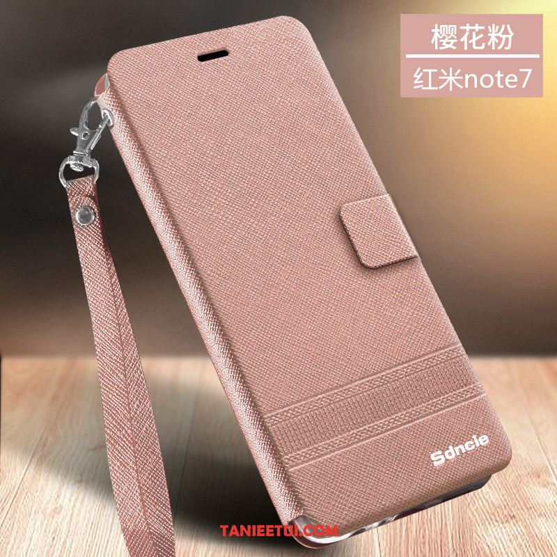 Etui Redmi Note 7 Mały Ochraniacz Biznes, Futerał Redmi Note 7 Złoto Silikonowe Filmy Beige