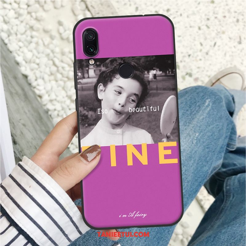 Etui Redmi Note 7 Mały Super Ochraniacz, Obudowa Redmi Note 7 Czerwony Wiatr All Inclusive Beige