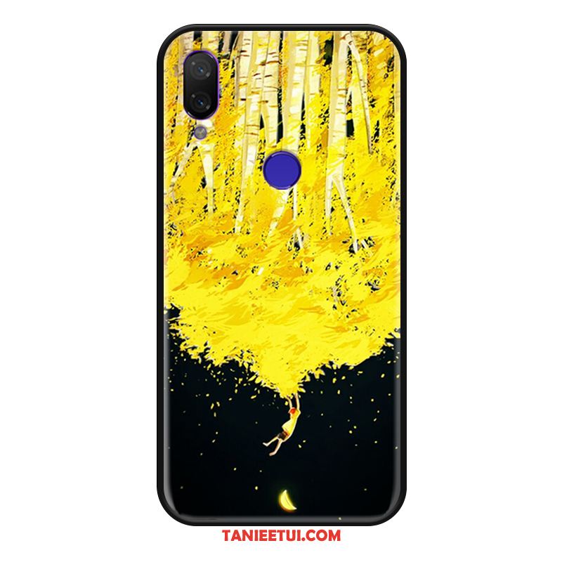 Etui Redmi Note 7 Telefon Komórkowy Anti-fall Osobowość, Futerał Redmi Note 7 Czerwony Kreatywne Żółty Beige