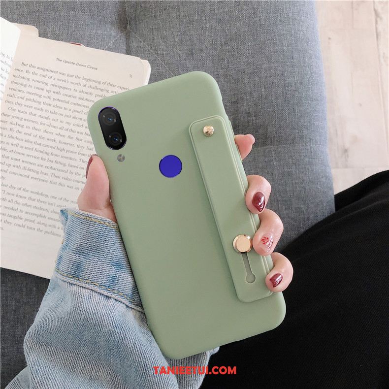 Etui Redmi Note 7 Zielony Tendencja Ring, Pokrowce Redmi Note 7 Anti-fall Miękki Telefon Komórkowy Beige