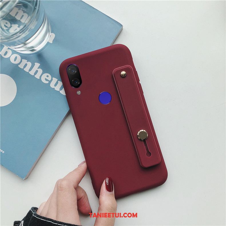 Etui Redmi Note 7 Zielony Tendencja Ring, Pokrowce Redmi Note 7 Anti-fall Miękki Telefon Komórkowy Beige