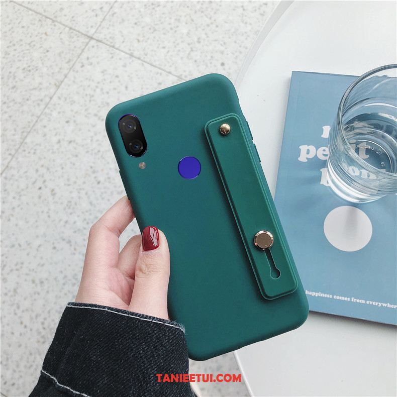 Etui Redmi Note 7 Zielony Tendencja Ring, Pokrowce Redmi Note 7 Anti-fall Miękki Telefon Komórkowy Beige