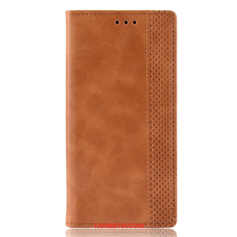 Etui Redmi Note 9 Czarny Magnes Zamknięty Telefon Komórkowy, Pokrowce Redmi Note 9 Czerwony Mały Ochraniacz Beige