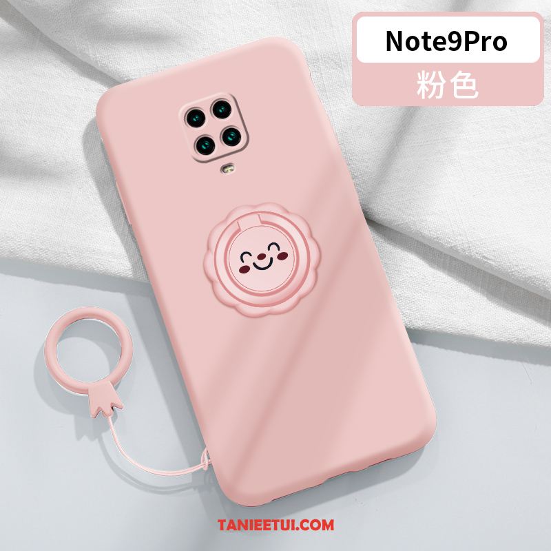 Etui Redmi Note 9 Pro Nubuku Cienka Nowy, Obudowa Redmi Note 9 Pro Ring All Inclusive Magnetyzm Beige