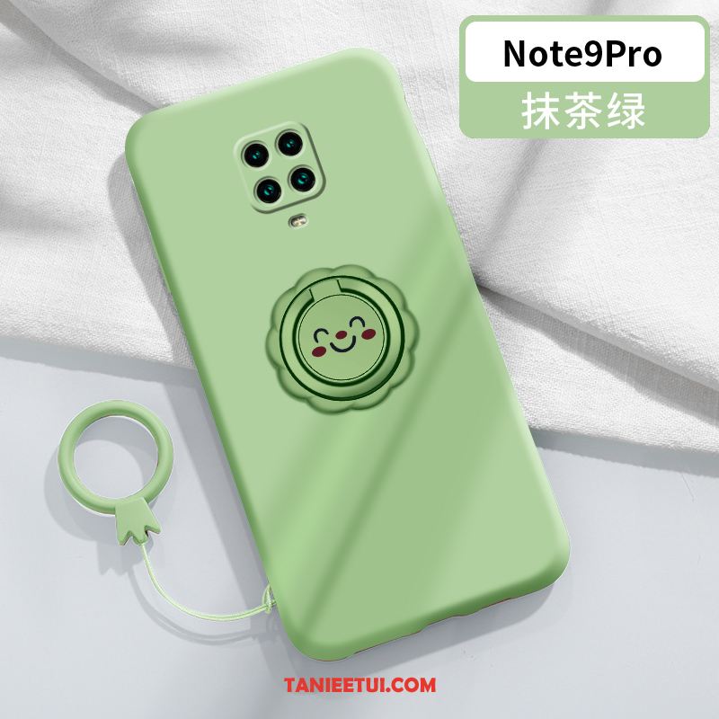 Etui Redmi Note 9 Pro Nubuku Cienka Nowy, Obudowa Redmi Note 9 Pro Ring All Inclusive Magnetyzm Beige