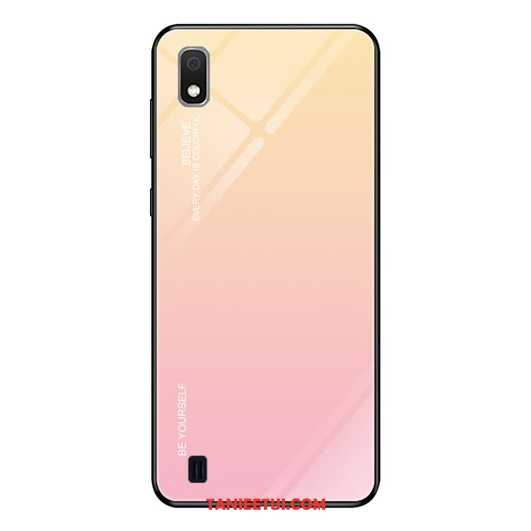 Etui Samsung Galaxy A10 Szkło Anti-fall Tendencja, Pokrowce Samsung Galaxy A10 Ochraniacz Gradient Telefon Komórkowy