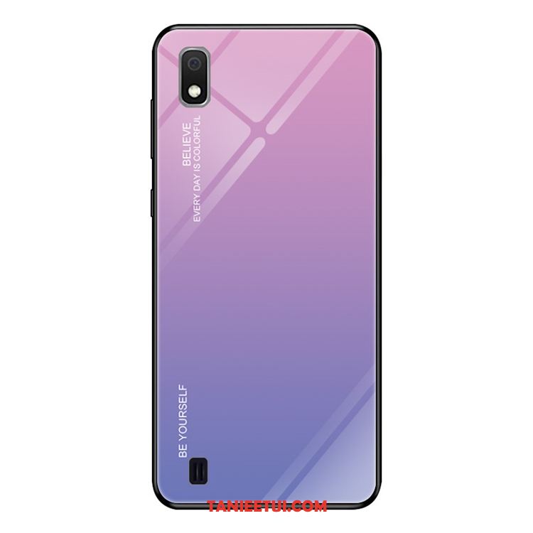 Etui Samsung Galaxy A10 Szkło Anti-fall Tendencja, Pokrowce Samsung Galaxy A10 Ochraniacz Gradient Telefon Komórkowy