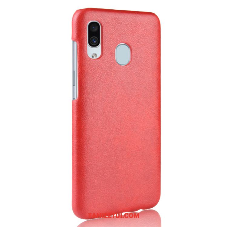 Etui Samsung Galaxy A20e Torby Litchi Gwiazda, Pokrowce Samsung Galaxy A20e Jakość Trudno Ochraniacz Braun