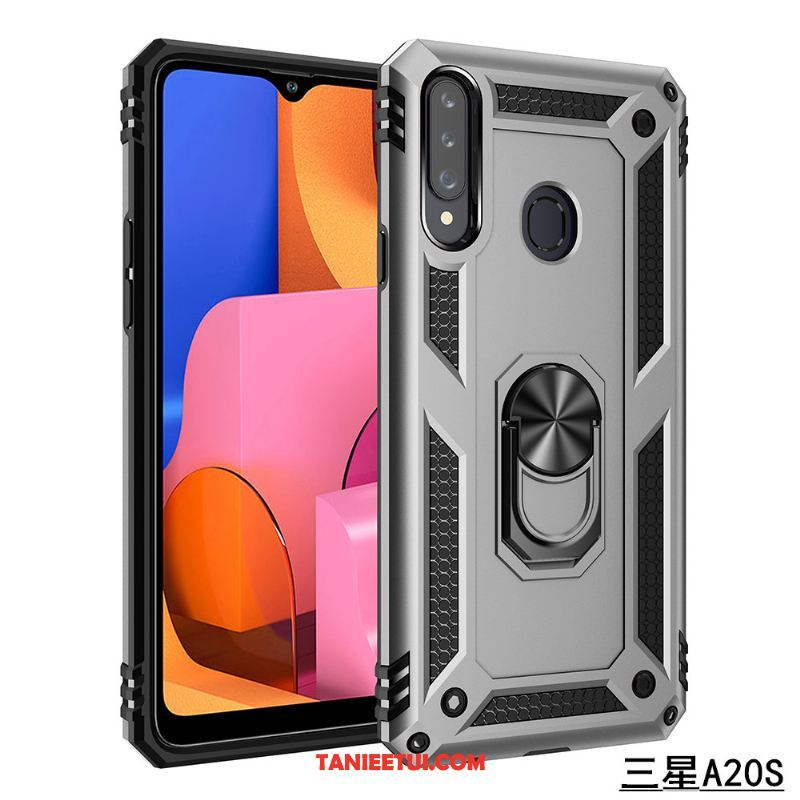 Etui Samsung Galaxy A20s Czerwony Magnetyzm Gwiazda, Pokrowce Samsung Galaxy A20s Niewidoczny Na Pokładzie Ring