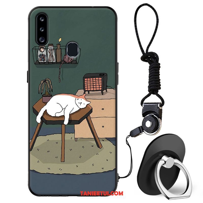 Etui Samsung Galaxy A20s Gwiazda Anti-fall Mały, Pokrowce Samsung Galaxy A20s Ochraniacz All Inclusive Silikonowe Beige Farbe