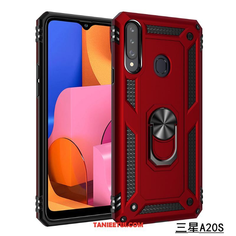 Etui Samsung Galaxy A20s Silikonowe Magnetyzm Kreatywne, Pokrowce Samsung Galaxy A20s Czarny Trzy Mechanizmy Obronne Osobowość