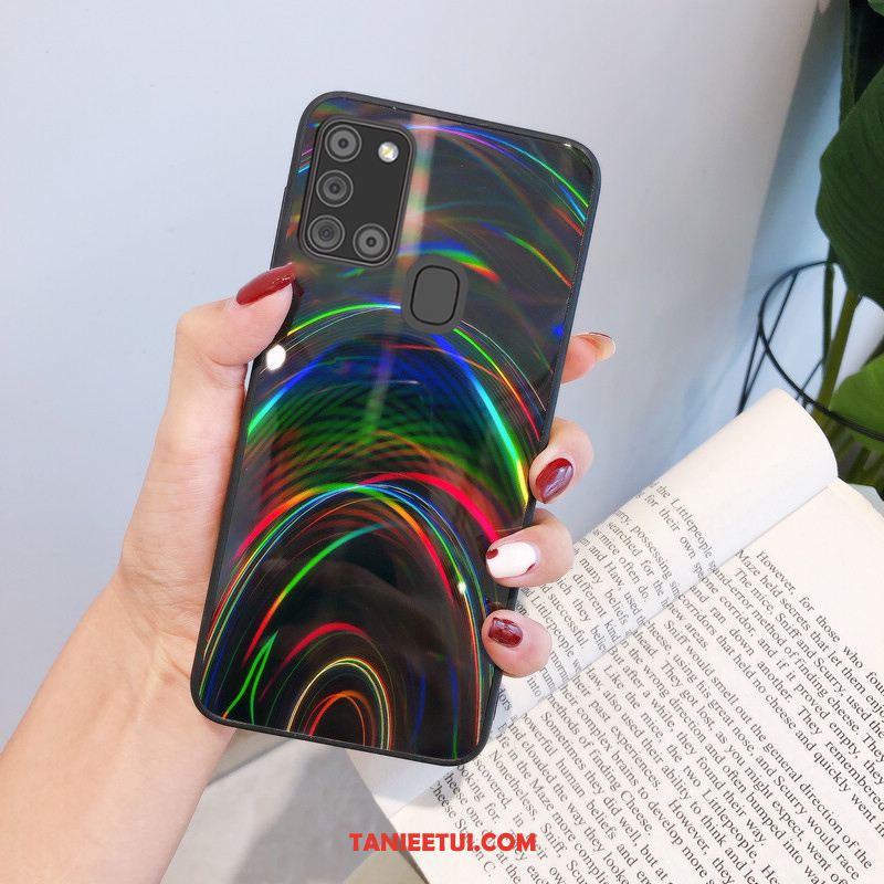 Etui Samsung Galaxy A21s Luksusowy Anti-fall Dekompresja, Pokrowce Samsung Galaxy A21s Telefon Komórkowy All Inclusive Zakochani