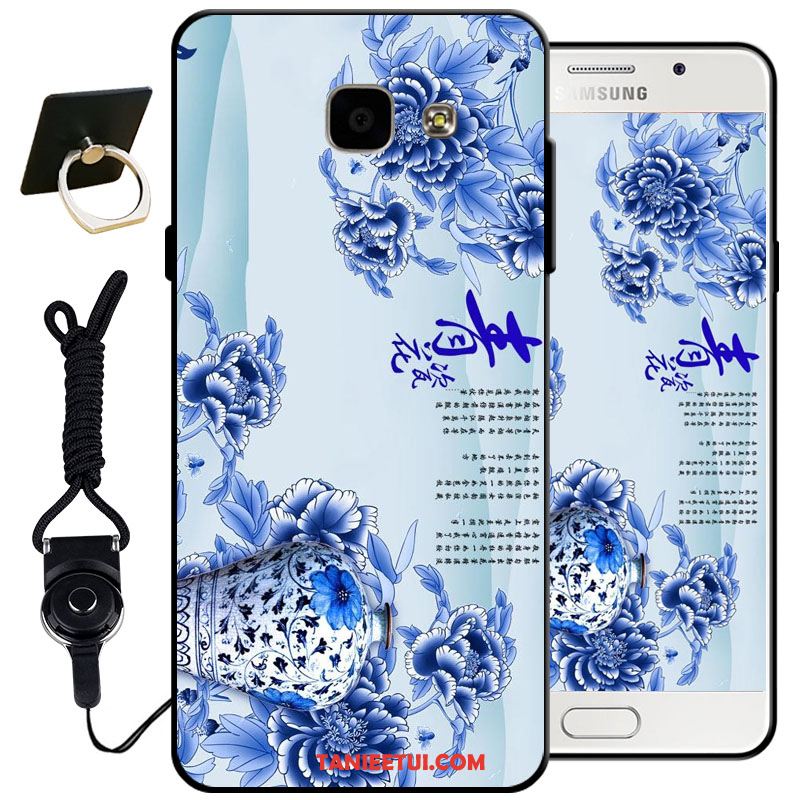 Etui Samsung Galaxy A3 2016 Czarny Telefon Komórkowy Czerwony, Obudowa Samsung Galaxy A3 2016 Miękki Ochraniacz Klasyczna