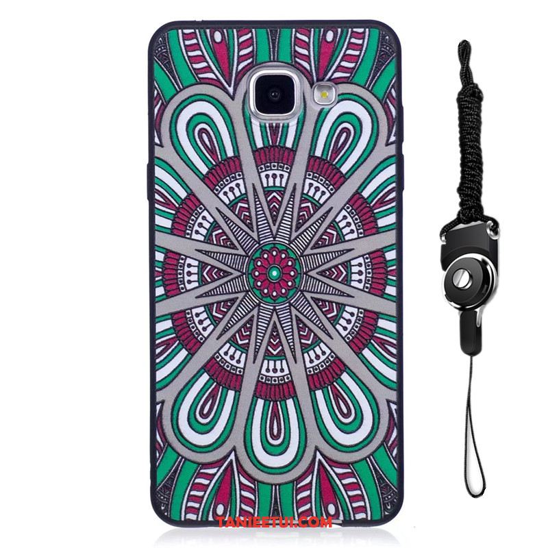 Etui Samsung Galaxy A3 2016 Miękki Kwiaty Kolor, Obudowa Samsung Galaxy A3 2016 Proszek Wiszące Ozdoby Kreskówka