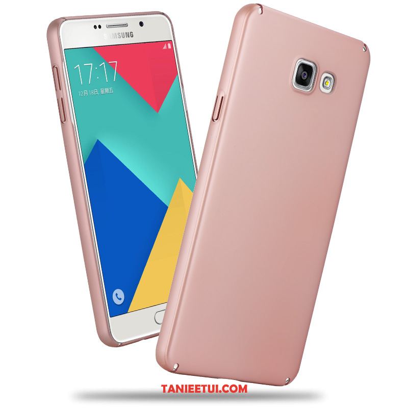 Etui Samsung Galaxy A3 2016 Ochraniacz Anti-fall Telefon Komórkowy, Futerał Samsung Galaxy A3 2016 Czerwony Nubuku All Inclusive