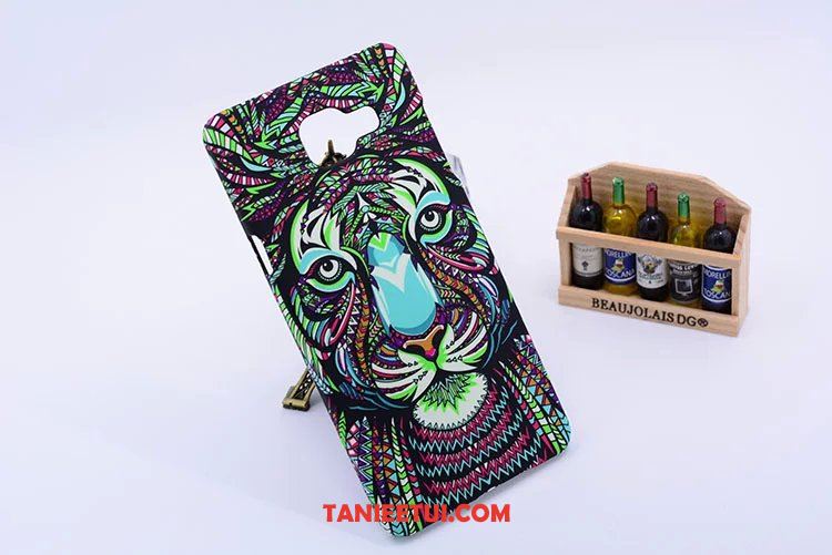 Etui Samsung Galaxy A3 2016 Ochraniacz Totem Kolor, Futerał Samsung Galaxy A3 2016 Gwiazda Trudno Zielony